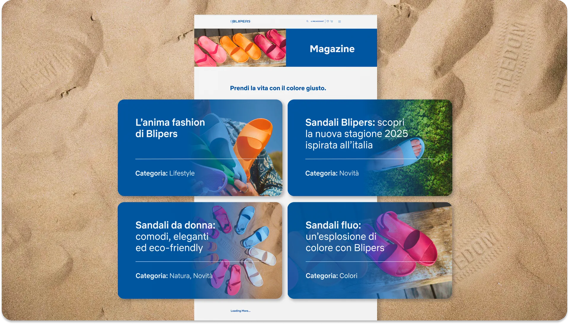 Blipers, cliente dell'agenzia di marketing Ubiquo